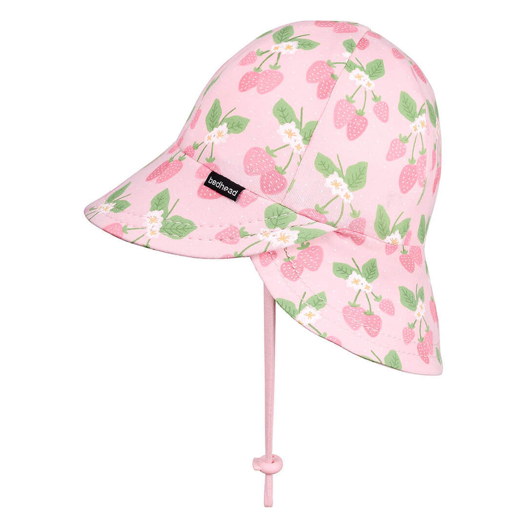 Bedhead Hats Legionnaire Flap Sun Hat - Strawberry