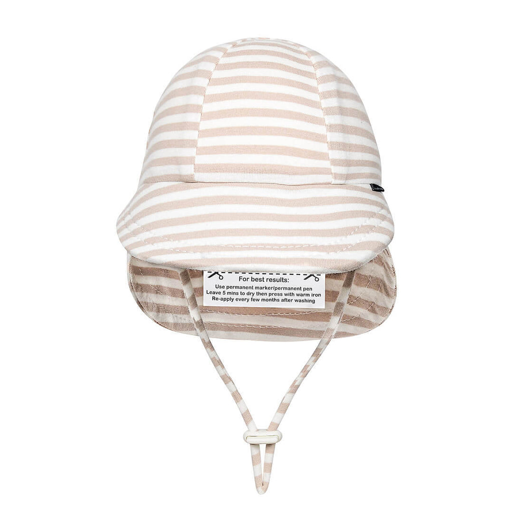 Bedhead Hats Legionnaire Sun Hat - Natural Stripe