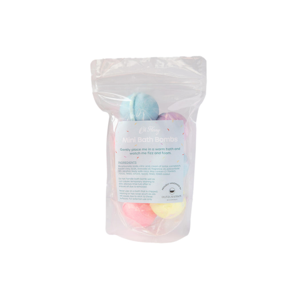 Oh Flossy Kids Mini Bath Bombs