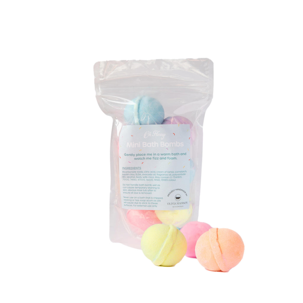 Oh Flossy Kids Mini Bath Bombs