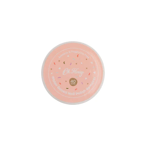 Oh Flossy Water Based Nail Polish Remover Wipes