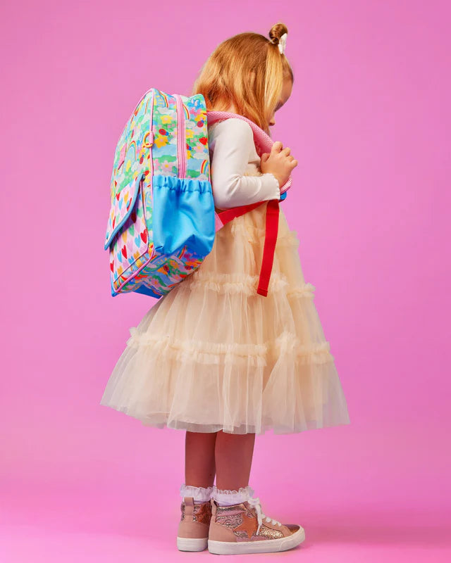 The Somewhere Co Mini Adventure Backpack - Rainbow Garden