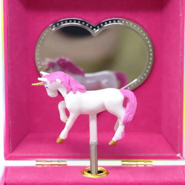 Pink Poppy Dreamland Unicorn Small Musical Jewellery Box