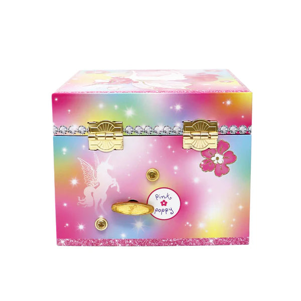 Pink Poppy Dreamland Unicorn Small Musical Jewellery Box