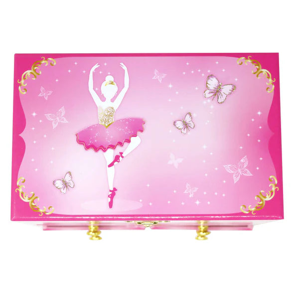 Butterfly Ballet Medium Musical Jewellery Box