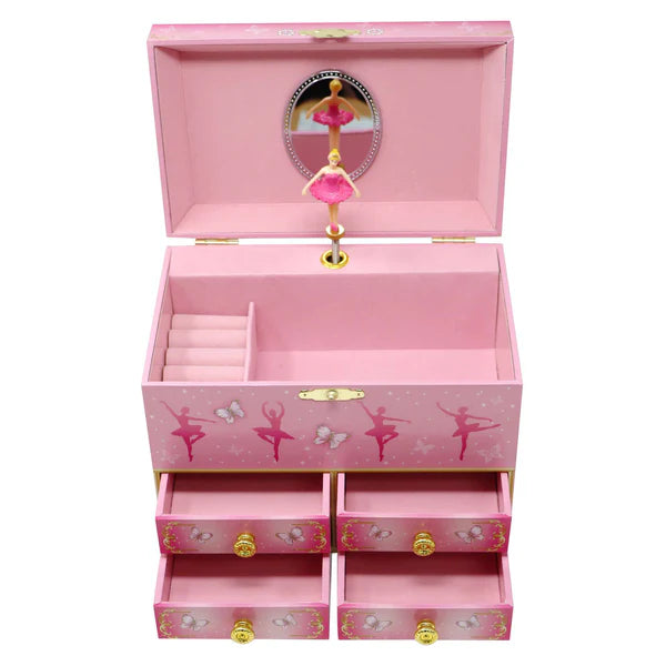 Butterfly Ballet Medium Musical Jewellery Box
