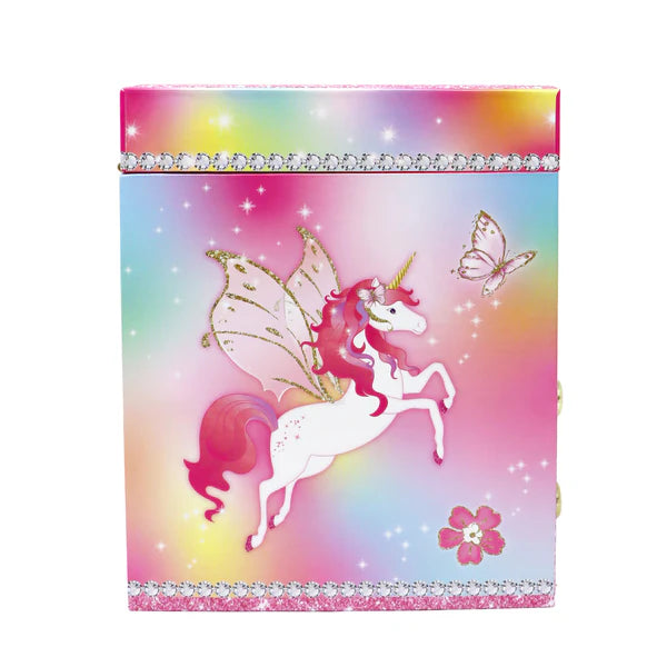 Pink Poppy Dreamland Unicorn Medium Musical Jewellery Box