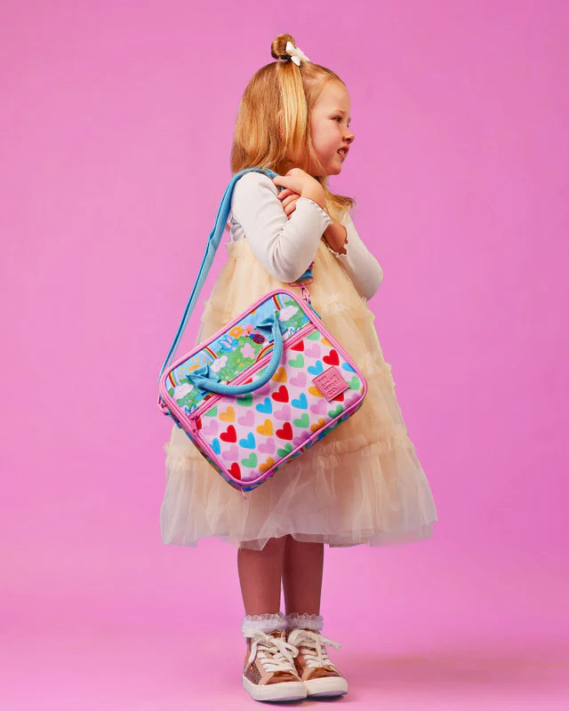 The Somewhere Co Mini Lunch Case - Rainbow Garden