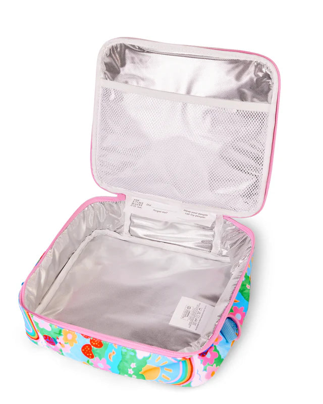 The Somewhere Co Mini Lunch Case - Rainbow Garden