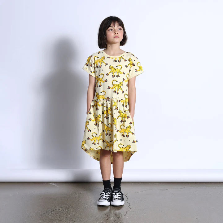 Minti Roller Leopard Dress - Lemon Marle