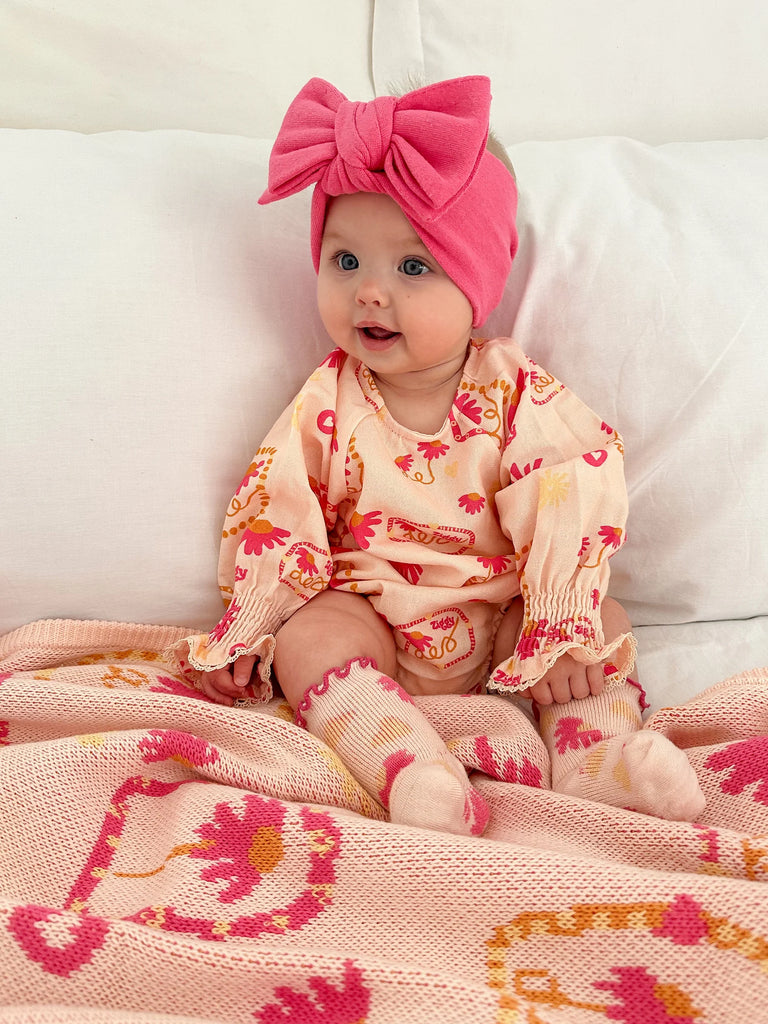 Ziggy Lou Headband - Raspberry