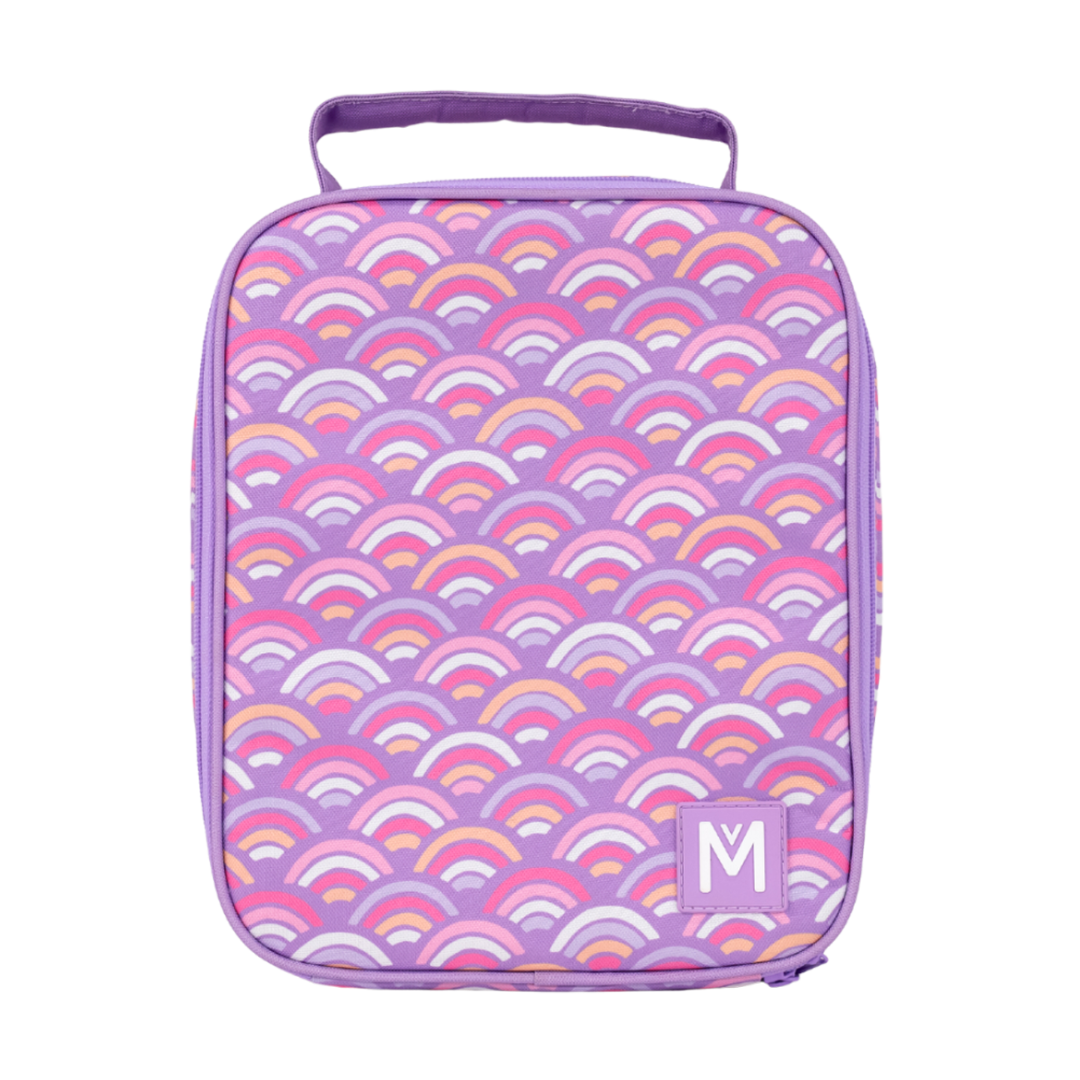 Montii Large Insulated Lunch Bag - Rainbow Roller