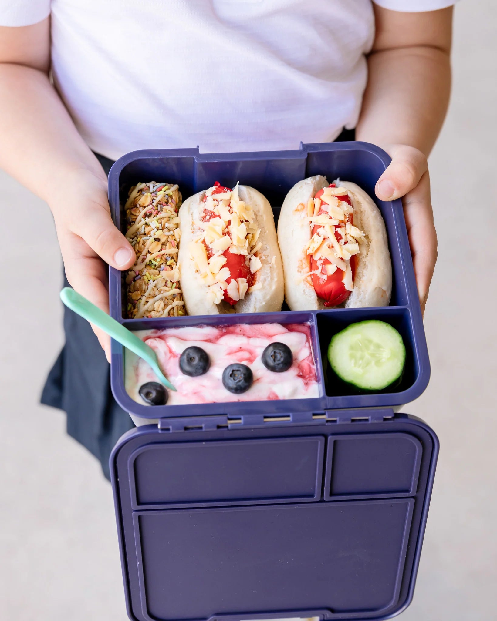 Confetti Bento THREE Lunch Box Laurie Claire Kids