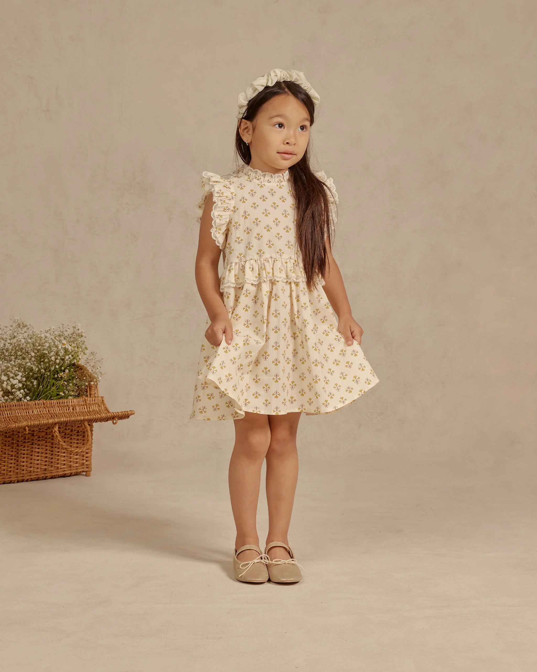 Nora Lee Alice Dress - Daffodil