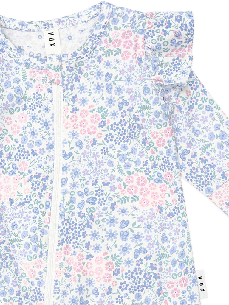 Huxbaby Flower Garden Frill Romper