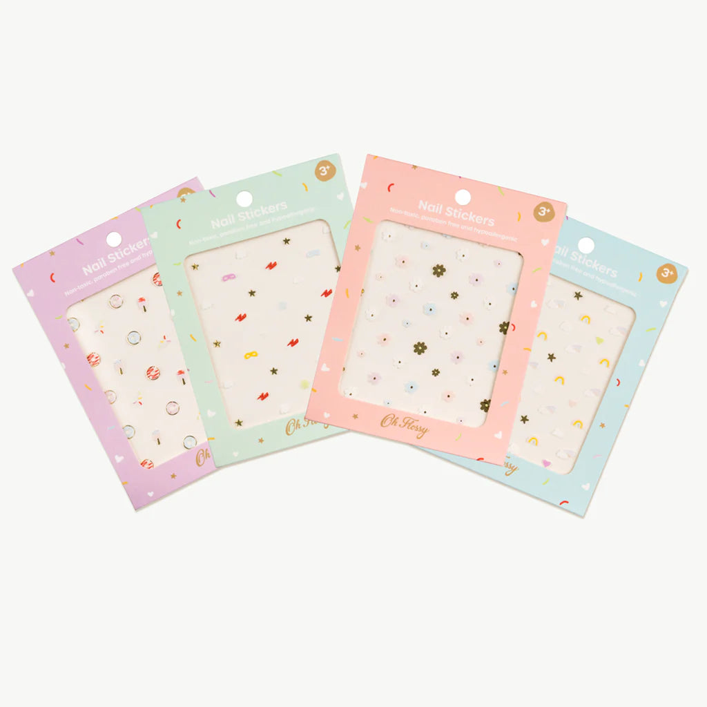 Oh Flossy Nail Stickers - Magic Garden