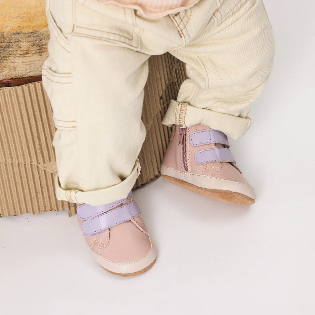Pretty Brave BABY HI-TOP - Blush/Lilac