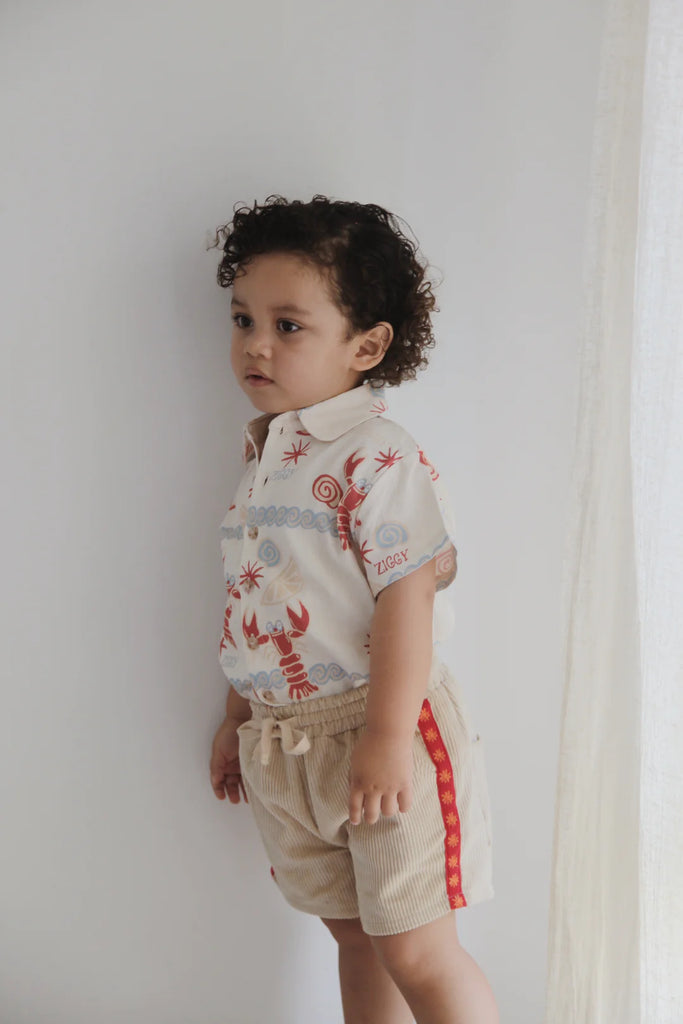 Ziggy Lou Chilli Cord Shorts