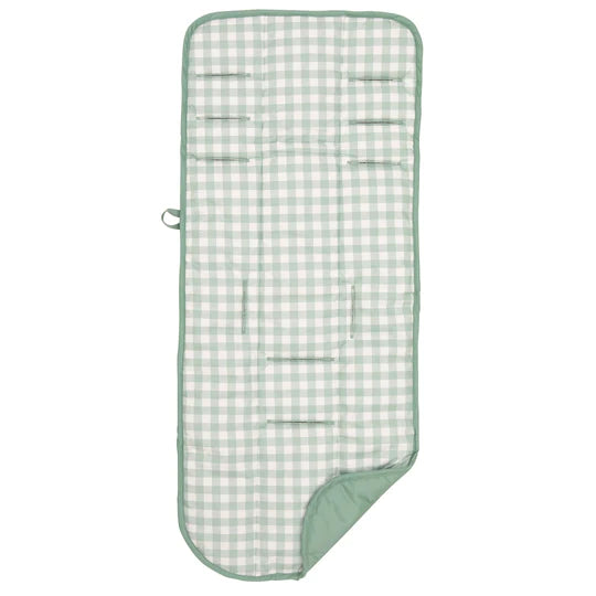 All4Ella Pram Liner - Sage Gingham