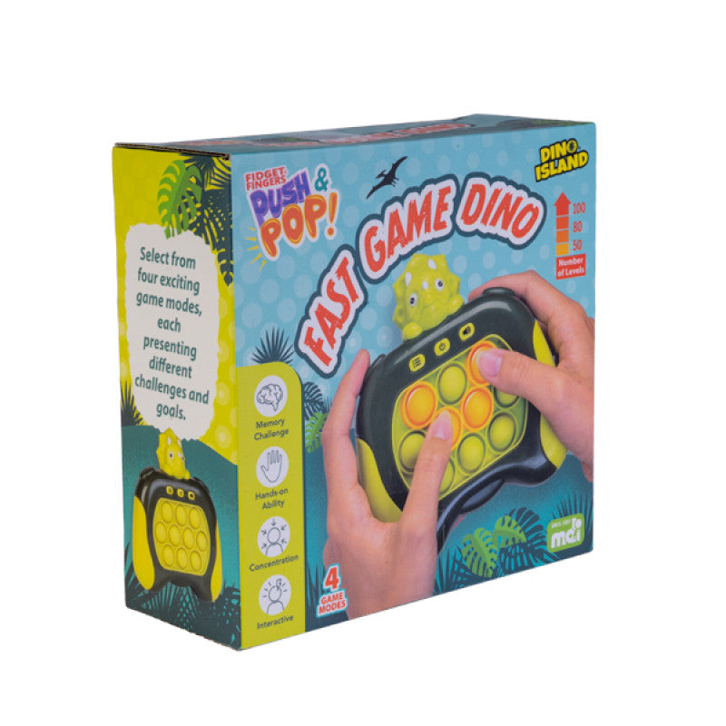 Push & Pop Fast Game Dino