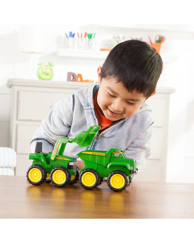 John Deere Toys 15cm Sand Pit Vehicle - Tractor