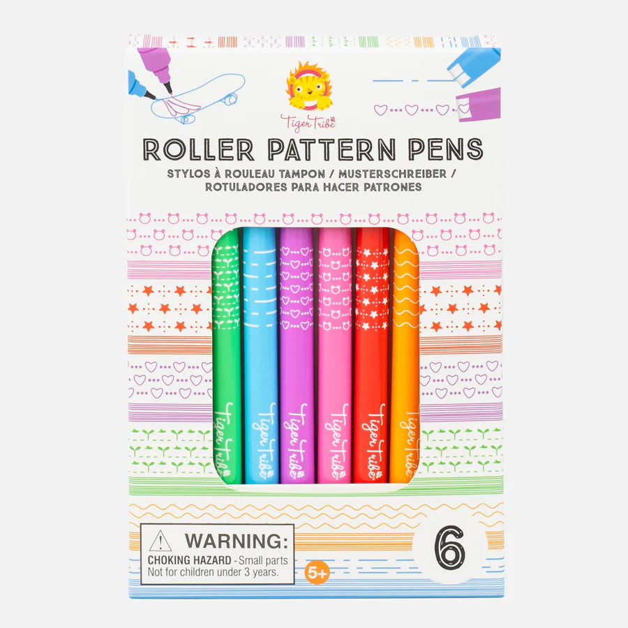 Tiger Tribe Roller Pattern Pens