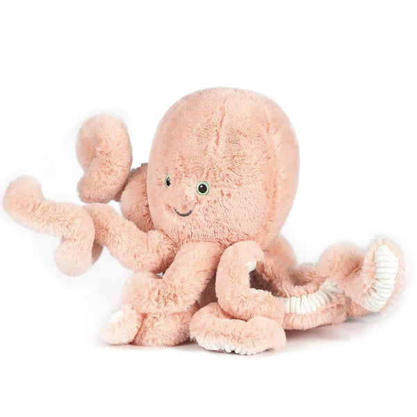 O.B Designs Little Cove Octopus Soft Toy - Pink