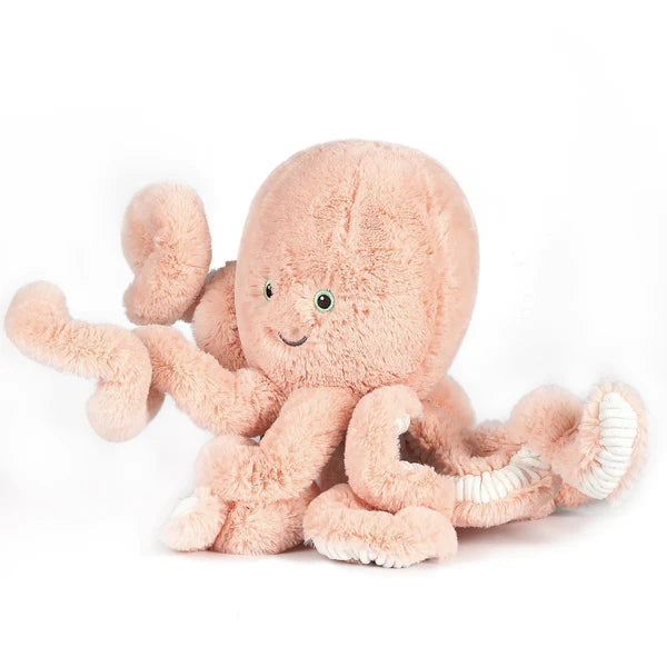 O.B Designs Cove Octopus - Soft Toy Pink