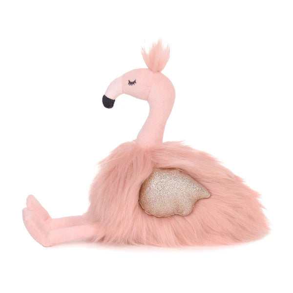 OB Designs Little Gloria Flamingo Soft Toy