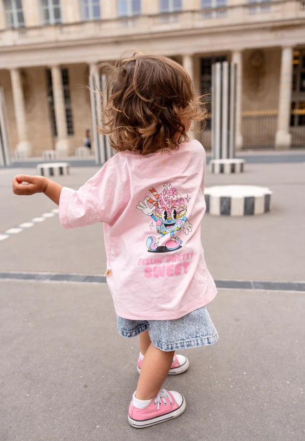 Goldie + Ace Feelin Pretty Sweet T-Shirt - Pink