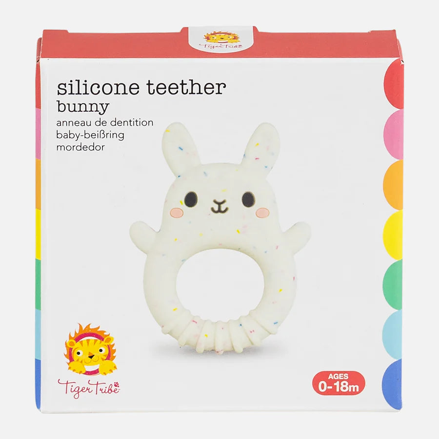 Tiger Tribe Silicone Teether - Bunny