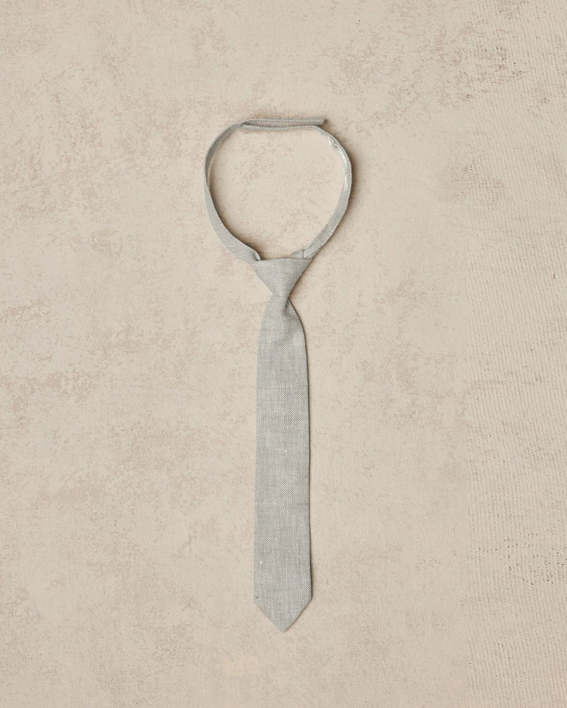 Nora Lee Skinny Tie - Chambray