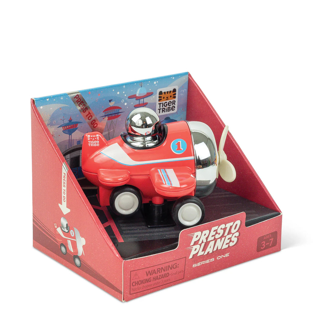 Tiger Tribe Presto Plane - Swoop (Red)
