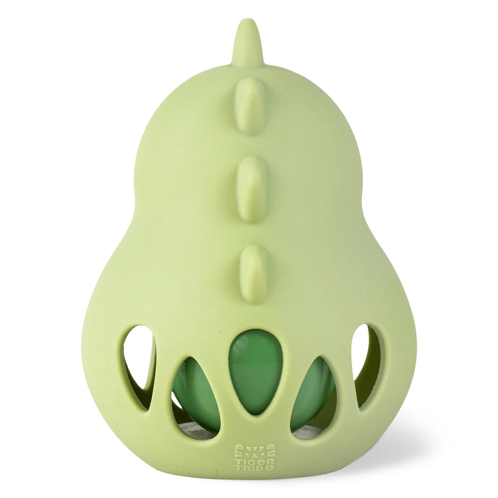 Tiger Tribe Silicone Rattle - Dino