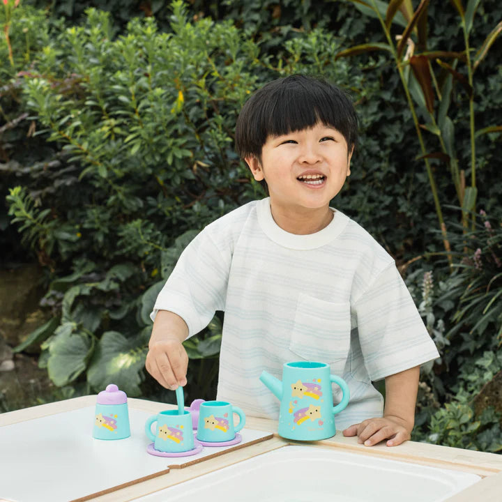 Tiger Tribe Silicone Tea Set - Starlight Party