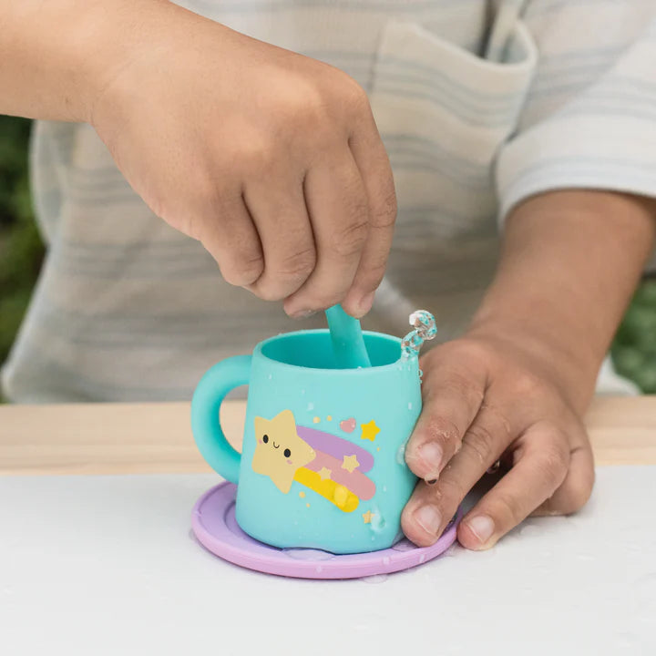 Tiger Tribe Silicone Tea Set - Starlight Party