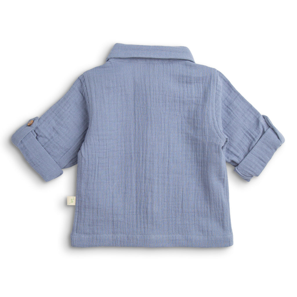 Tiny Twig Roll Up Shirt - Tempest