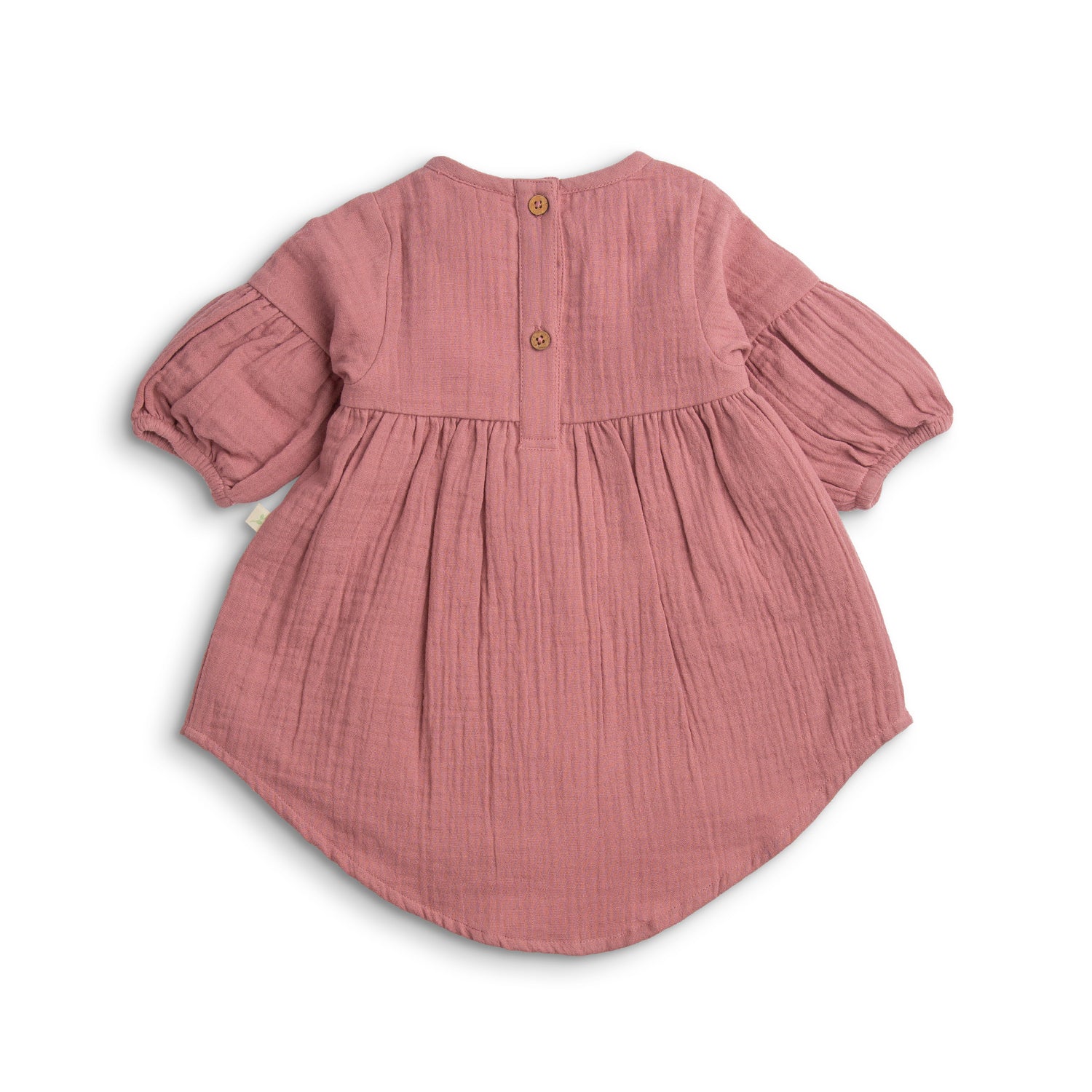 Tiny Twig Balloon Dress - Rose