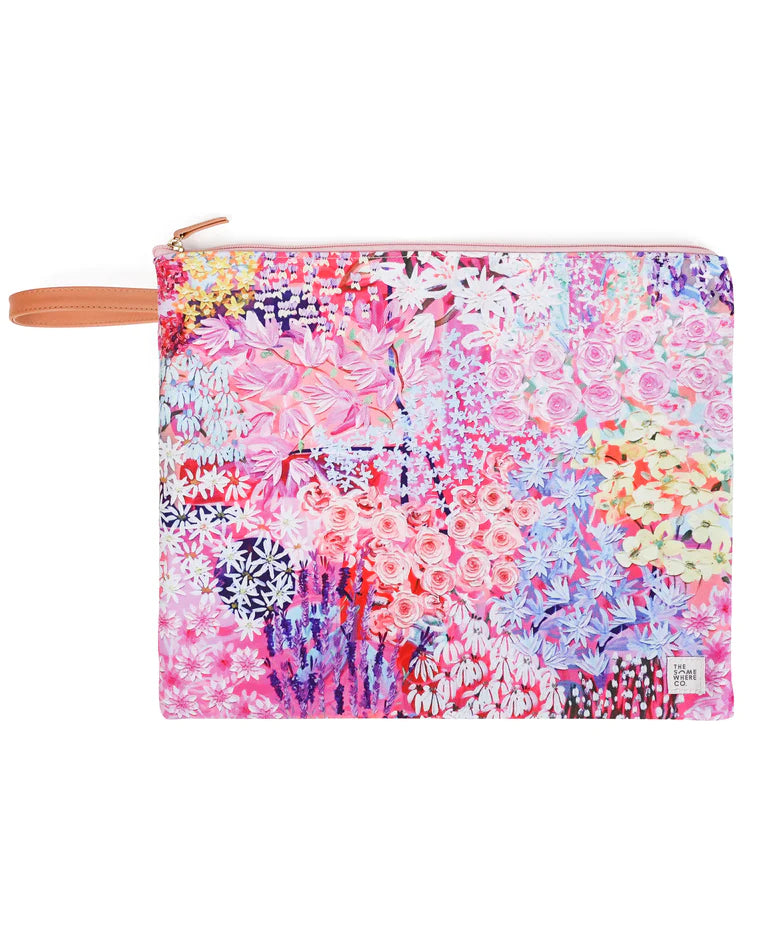 The Somewhere Co Large Wet Bag - Garden Party