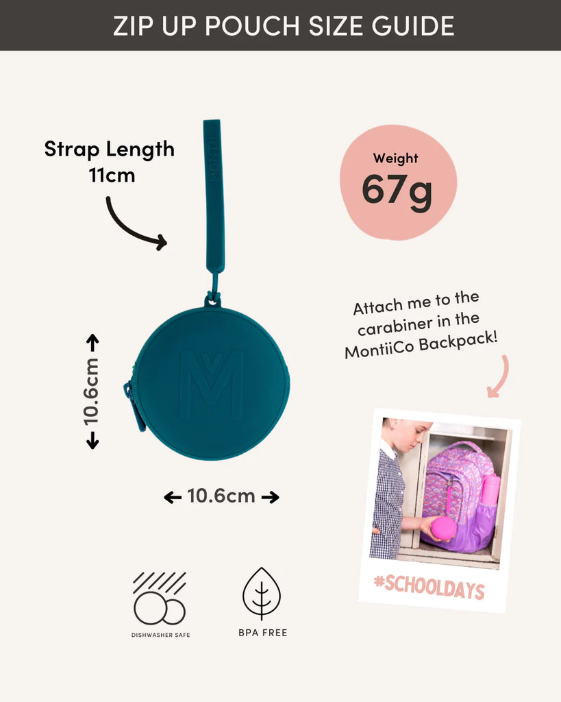 Montii Zip Up Pouch - Dusk