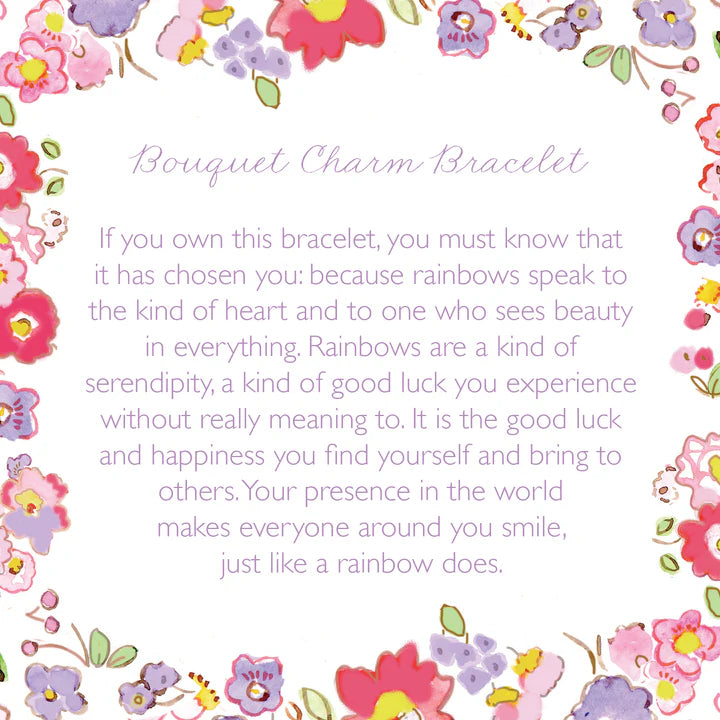 Lauren Hinkley Petite Fleur Bouquet Charm Bracelet