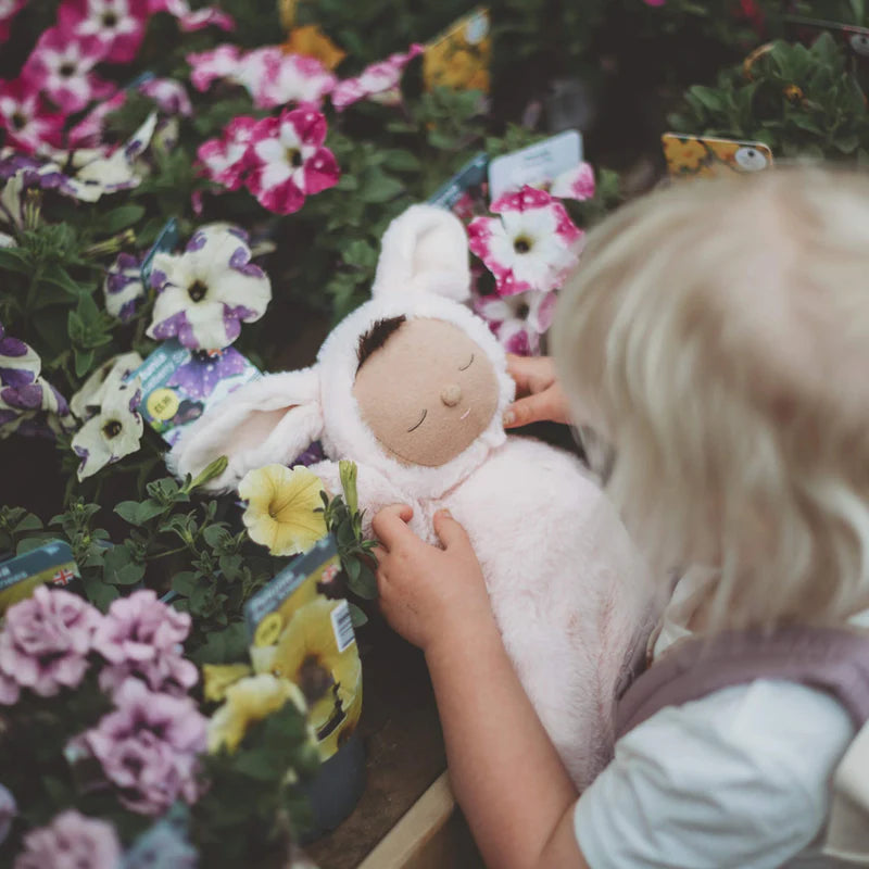 Olli Ella Cozy Dinkum Bunny Pip - Pink