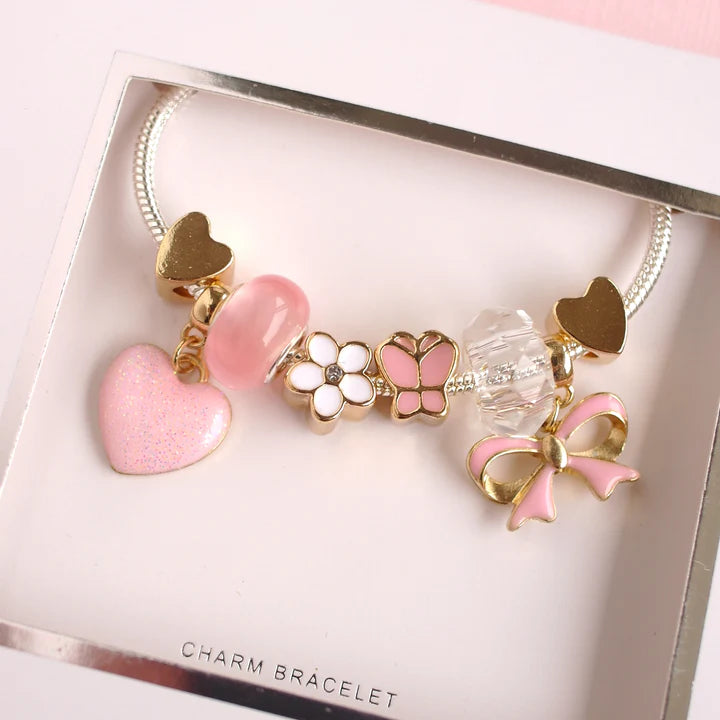 Lauren Hinkley Fantasia Charm Bracelet - Pink