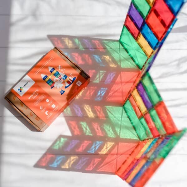 Connetix 42 pc Rainbow Square Pack