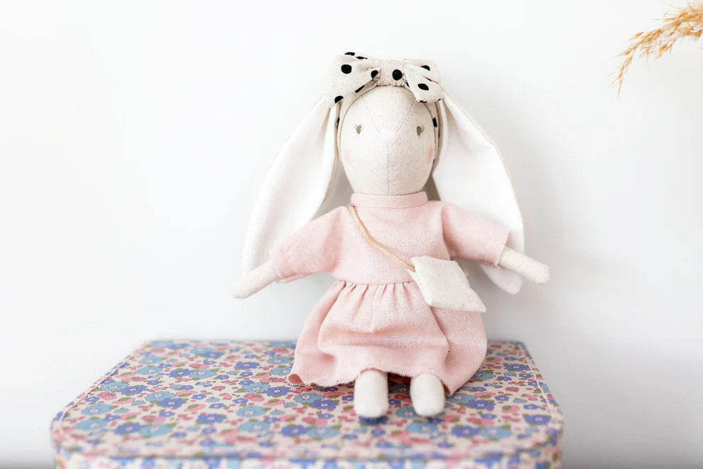 Alimrose Mini Sofia Bunny - Pink