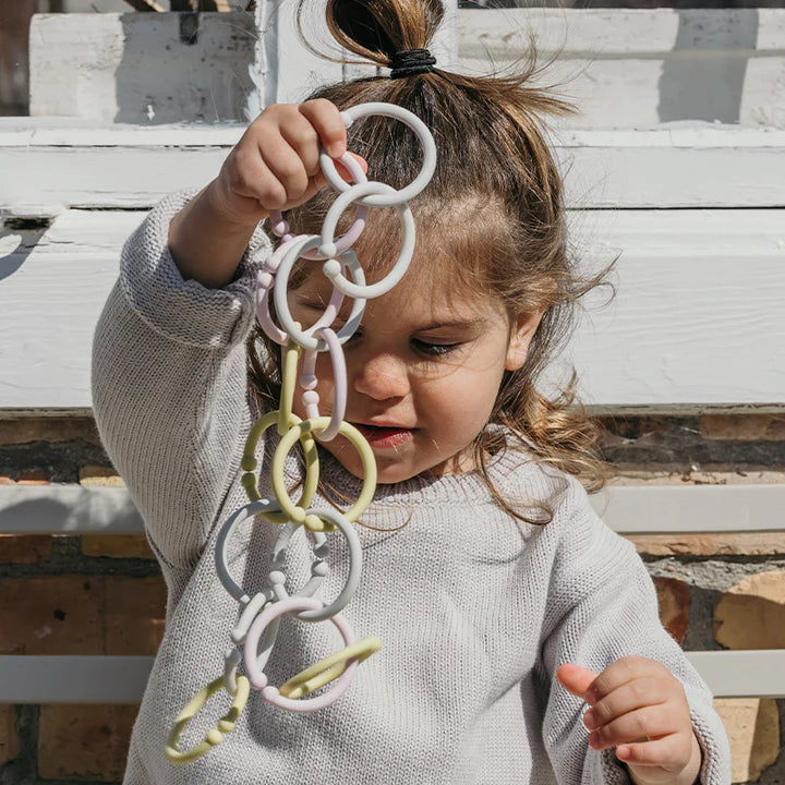 Bibs Loops - Blush/Peach/Dusky Lilac