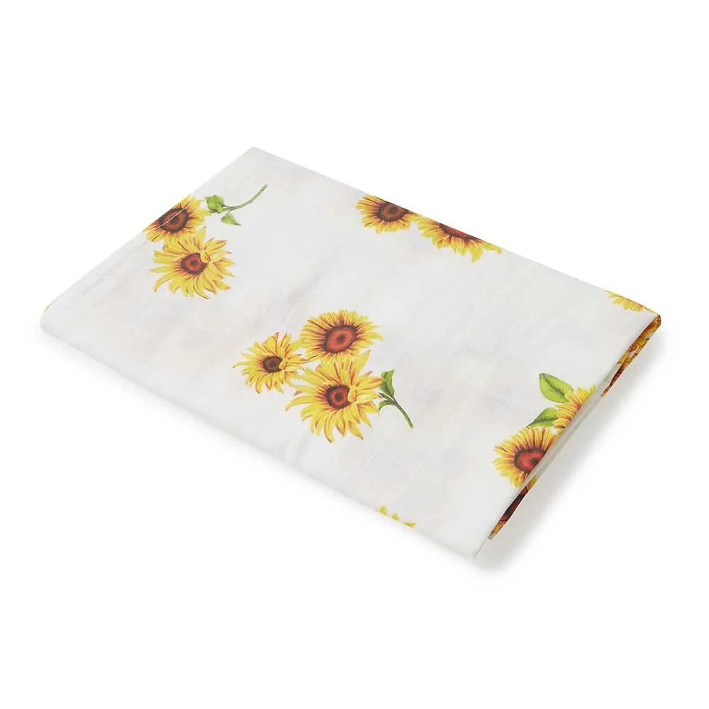 Snuggle Hunny Sunflower Organic Muslin Wrap