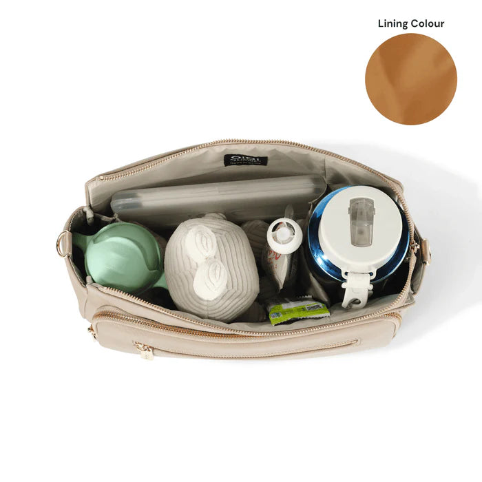 OiOi Multitasker Pram Caddy - Oat