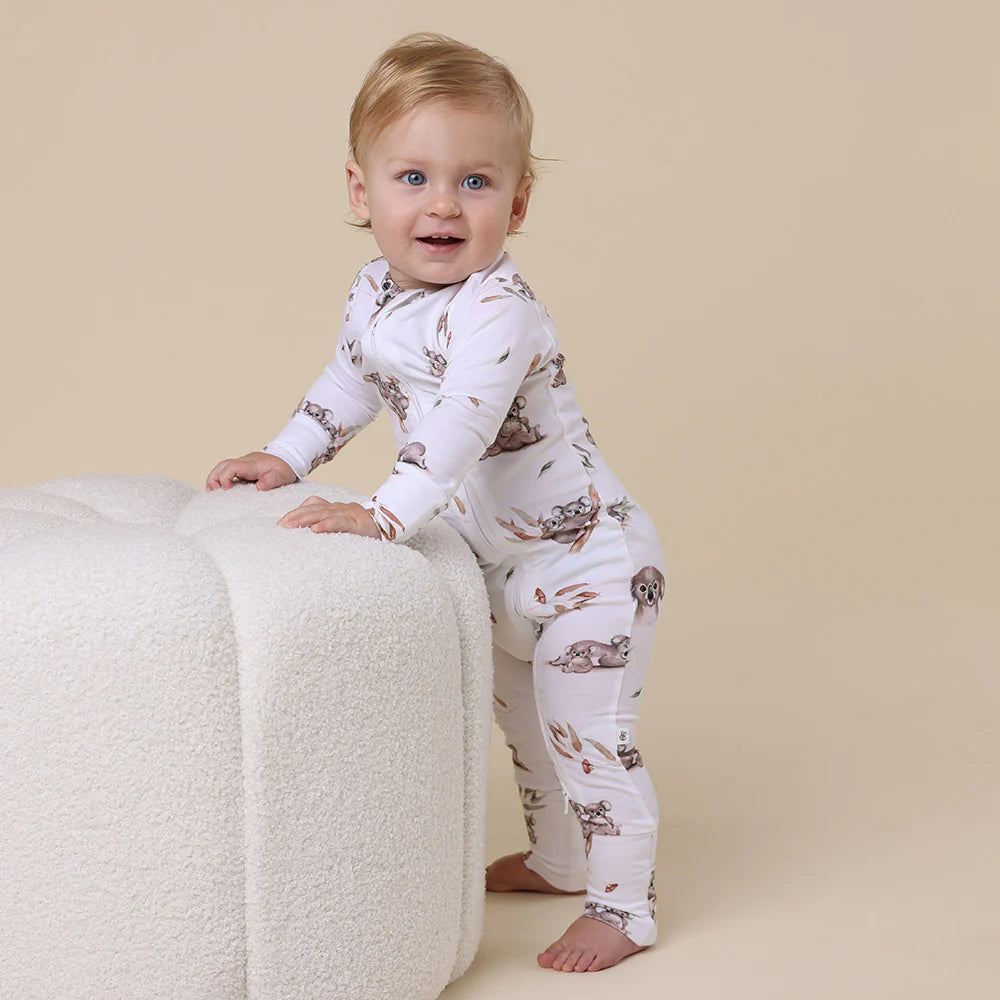 Snuggle Hunny Koala Organic Snugglesuit Convertible Romper