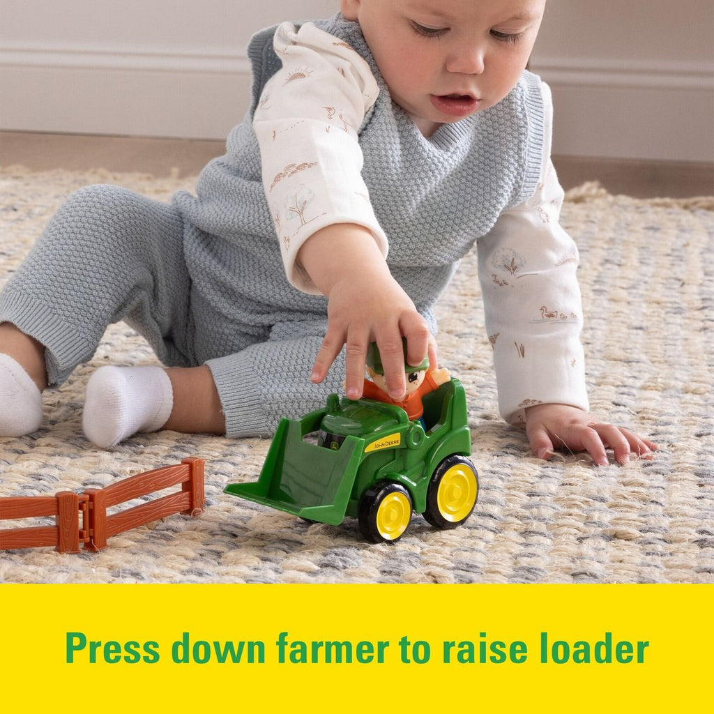 John Deere Toys The Cows Are Out 14pc Farm Playset